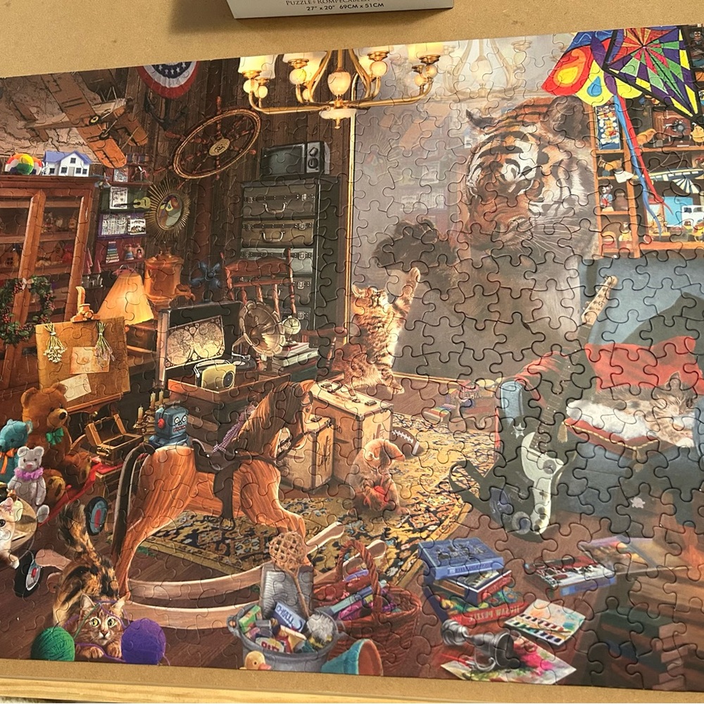 500-Piece Puzzle-solved once - Picture 2 of 4